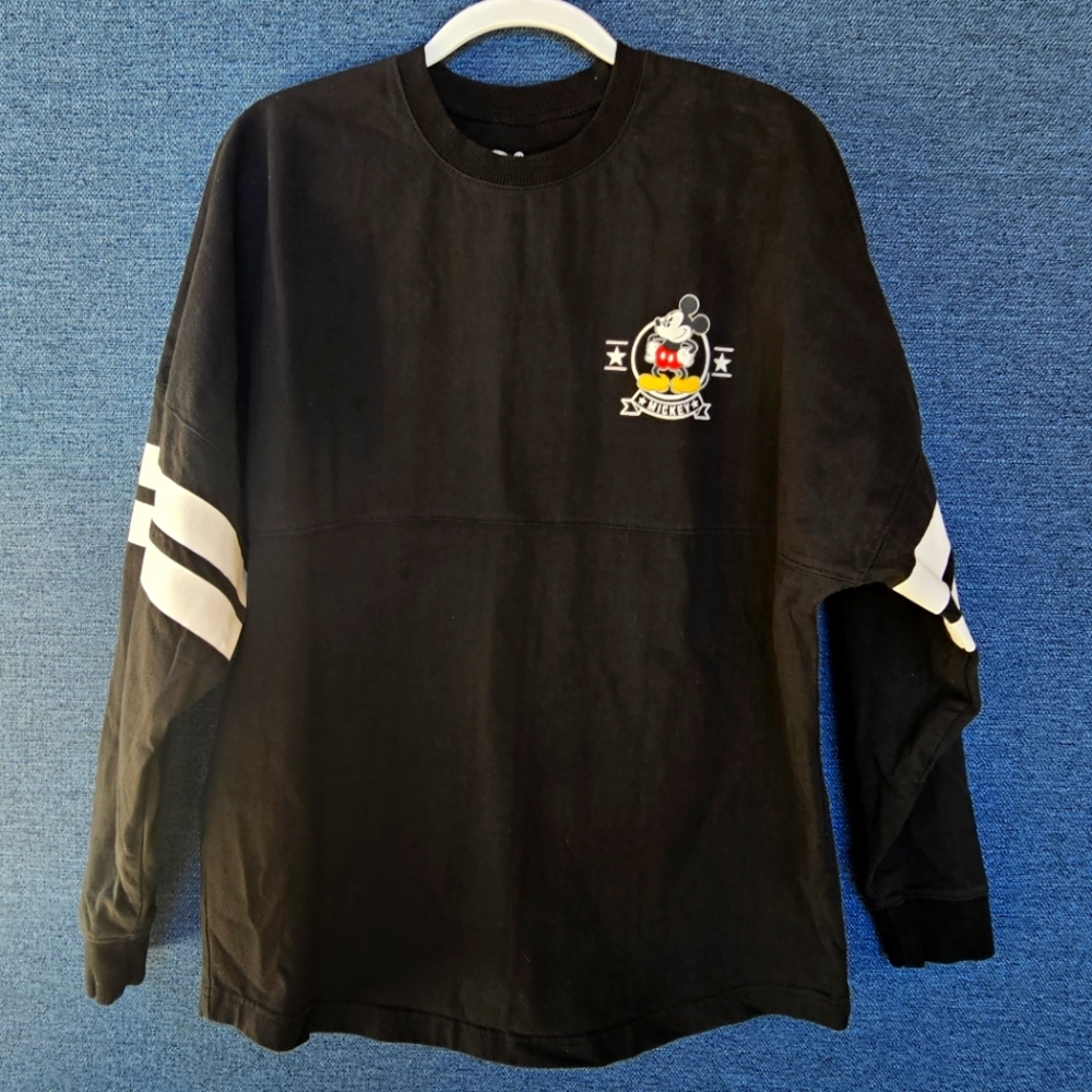 Disney Black Graphic Long Sleeves Shirt.